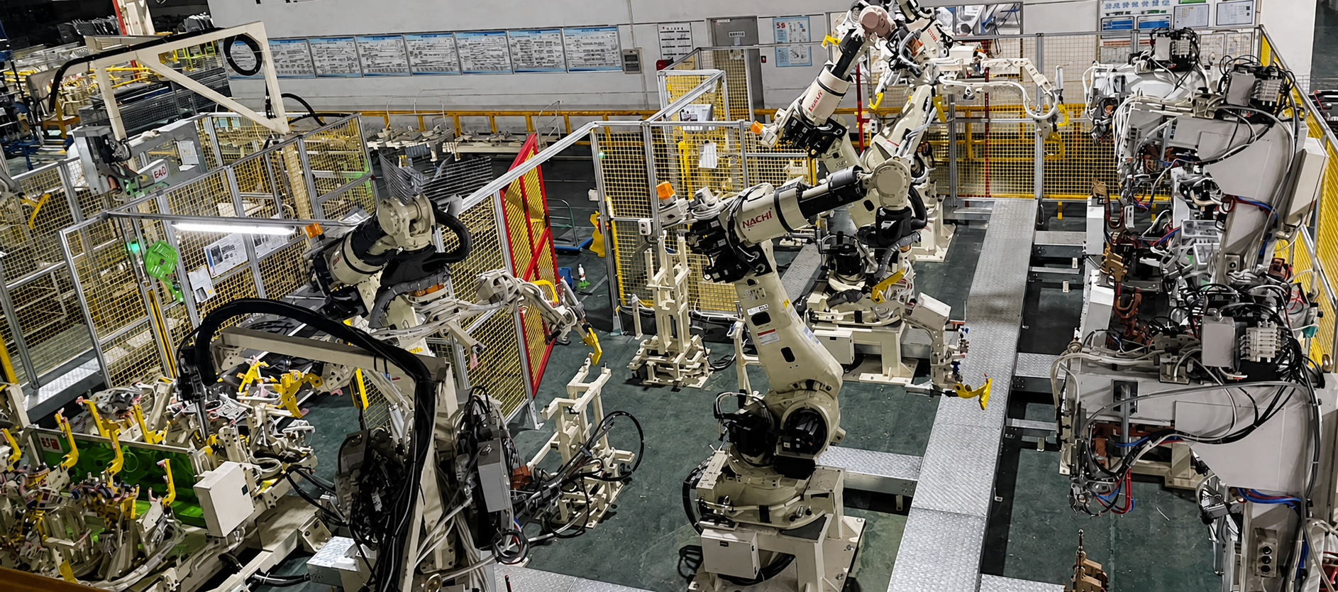 溶接・検査・搬送を、一つの生産システムとしてつなぐ。